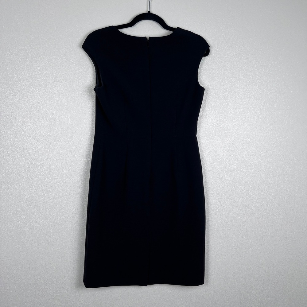 Ann Taylor Women's Sheath Dress Black Sz 6P